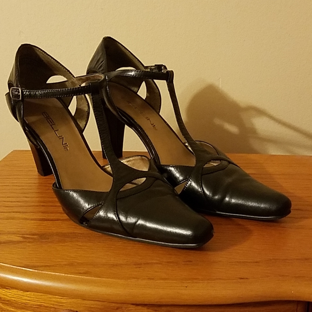 COPY - Bellini Russel T-Strap Heels black size 7.5